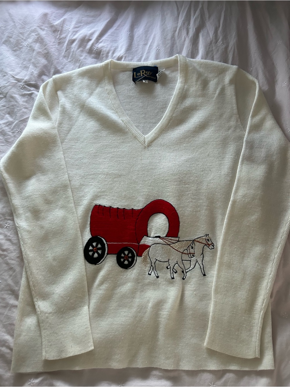 Vintage Ohio Sooner Schooner Leroy Sweater